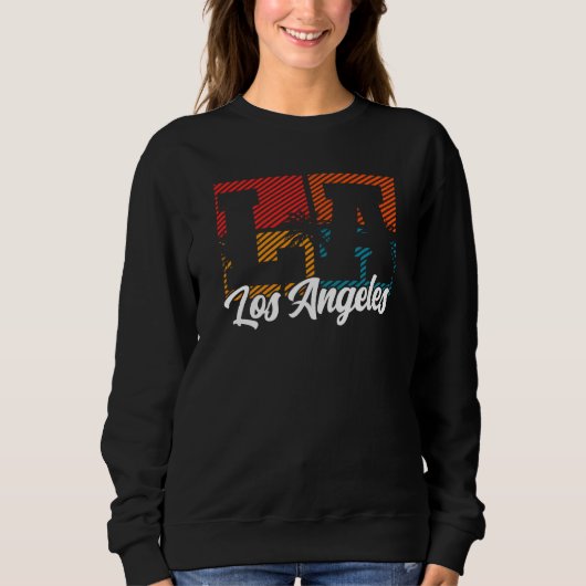 Sweatshirt Los Angeles LA California  6 (Devant)