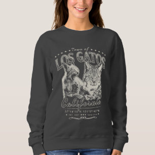 SWEATSHIRT LOS GATOS PÈRE NOËL CLARA CALIFORNIE - BOBCAT VINT