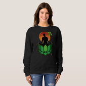 Sweatshirt Lotus Paix (Devant entier)