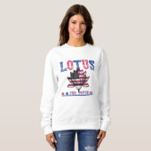 Sweatshirt LOTUS pour POTUS Election 2024 (Devant entier)