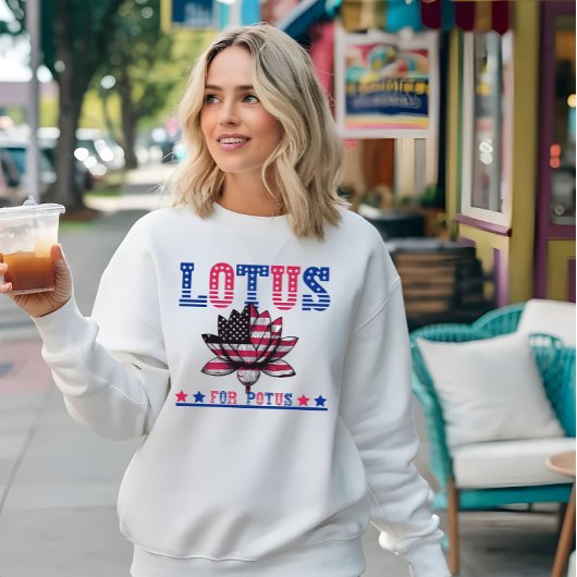 Sweatshirt LOTUS pour POTUS Election 2024