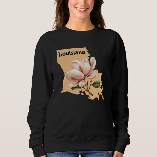 Sweatshirt Louisiana Magnolia (Devant)