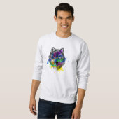 Sweatshirt Loup (Devant entier)