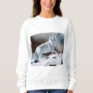Sweatshirt Loup arctique
