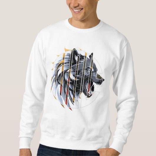 Sweatshirt Loup CBW (Devant)