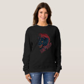 Sweatshirt Loup d'abattre (Devant entier)