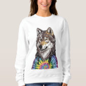 Sweatshirt Loup de Jerry Garcia (Devant)