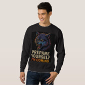 Sweatshirt Loup Enragé (Devant entier)