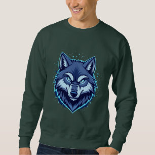 Sweatshirt Loup Féroce – Symbole de Force et de Liberté