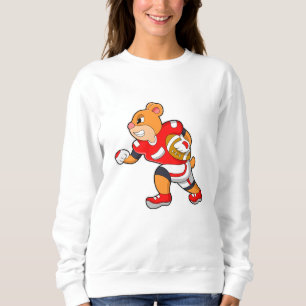 Sweatshirt L'ours dans les sports de football