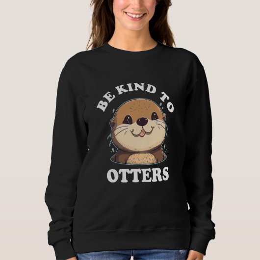 Sweatshirt Loutre de mer (Devant)