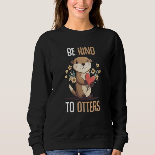 Sweatshirt Loutre de mer 9 (Devant)