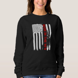 Sweatshirt Love America Fabriqué Dans Les Années 90 Drôle Usa