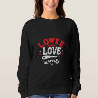 Sweatshirt LOVE, Art de Graffiti T-shirt Unisexe Style Douce