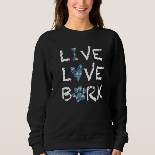 Sweatshirt Love Bark (Devant)