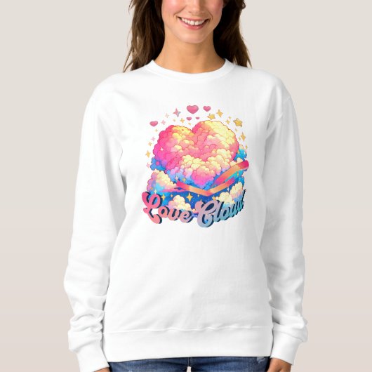 Sweatshirt Love Cloud (Devant)