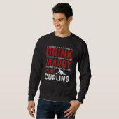 Sweatshirt Love Curling Team (Devant entier)