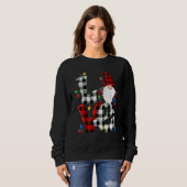 Sweatshirt LOVE Gnome Christmas Matching Pajama Xmas Santa C (Devant entier)