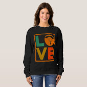 Sweatshirt Love Graphic Parachute Paramotor Parag (Devant entier)