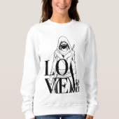 Sweatshirt Love Kill : Mysterious Assassin Art (Devant)