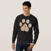 Sweatshirt Love Labrador Retriever Chien chiot (Devant entier)