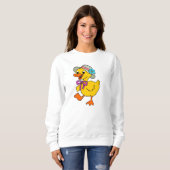 Sweatshirt Love mama canard (Devant entier)