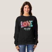 Sweatshirt Love My Gigi Happy Mothers Day (Devant entier)