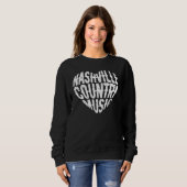 Sweatshirt Love Nashville Tennessee (Devant entier)