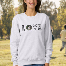 LOVE Photo personnalisée Chien Maman