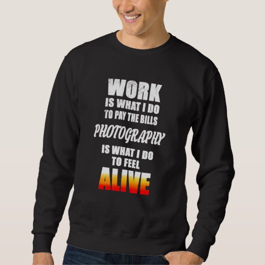 Sweatshirt Love Photography (Devant)