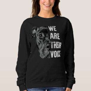 Sweatshirt Love Pitbull Nous sommes leur Débardeur vocal