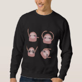Sweatshirt Love Spell Sloths (Devant)