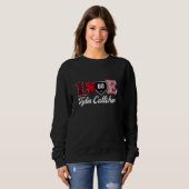 Sweatshirt Love Tyler Callihan Cincinnati Baseball MLBPA (Devant entier)