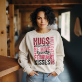 Sweatshirt Love Words Design