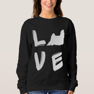 Sweatshirt Love Yorkshire Terrier Yorkie