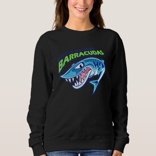 Sweatshirt Low Barracudas Swim Team (Devant)
