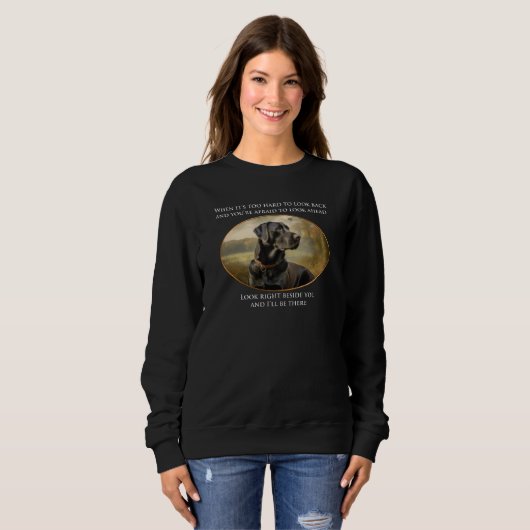 Sweatshirt Loyal Black Lab (Devant entier)