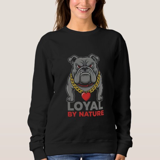 Sweatshirt Loyal By nature  (Devant)