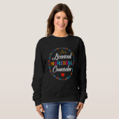 Sweatshirt LPC Licensed Professional Counseling Counselor Sch (Devant entier)