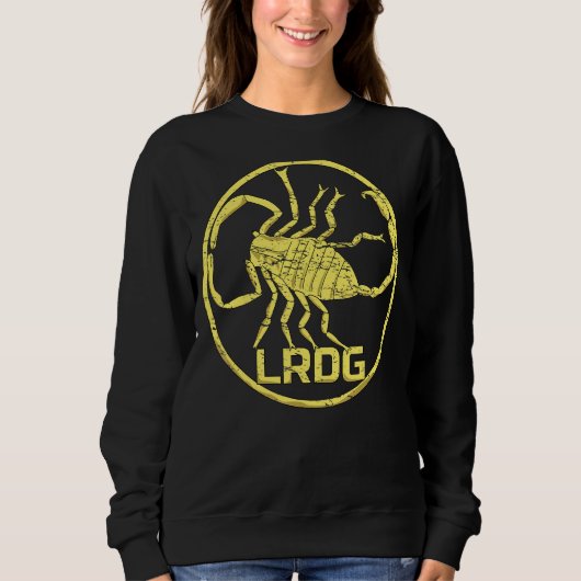 Sweatshirt Lrdg British Special Force Range Desert Group (Devant)