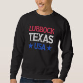 Sweatshirt Lubbock Texas (Devant)