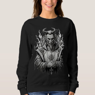 Sweatshirt Lucifer Satan  Occulte Beelzebub Démon