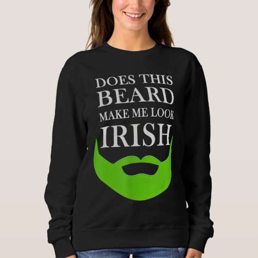 Sweatshirt Lucki Dialyse Technicien Jour de la Saint Patrick (Devant)