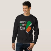 Sweatshirt Luckiest Irish Teacher Ever Saint Patrick's day Sh (Devant entier)