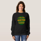 Sweatshirt Lucky and Blessed C Shamrock 1 (Devant entier)