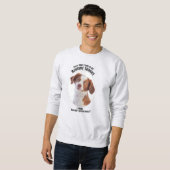 Sweatshirt Lucky Brittany Spaniel (Devant entier)