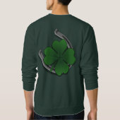 Sweatshirt Lucky Chemise St. Patrick's Luck of the T-shirt ir (Dos)