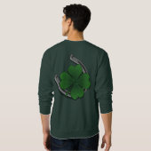 Sweatshirt Lucky Chemise St. Patrick's Luck of the T-shirt ir (Dos entier)