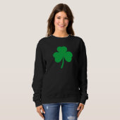 Sweatshirt Lucky Four Leaf Clover homme femme Unisex Tee (Devant entier)