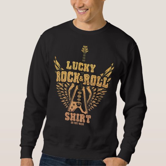 Sweatshirt Lucky Rock Et Roll 4 (Devant)